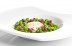 Guisantes con jamón y huevo